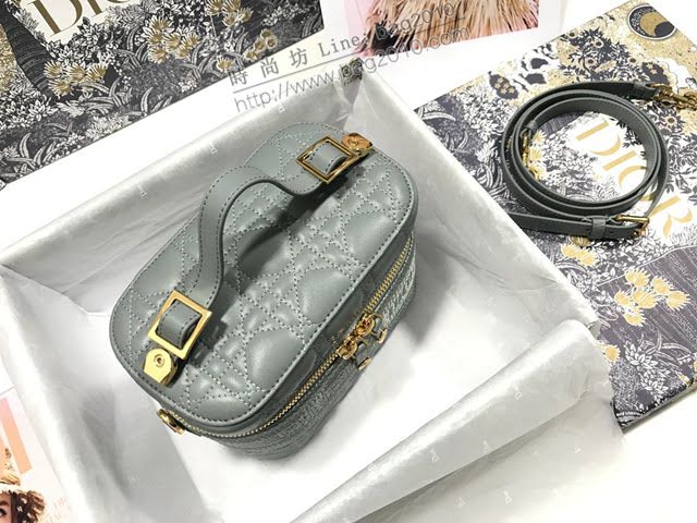 Dior女包 迪奧Travel菱格紋化妝包洗漱包 Dior手提肩背斜挎包  dfk1694